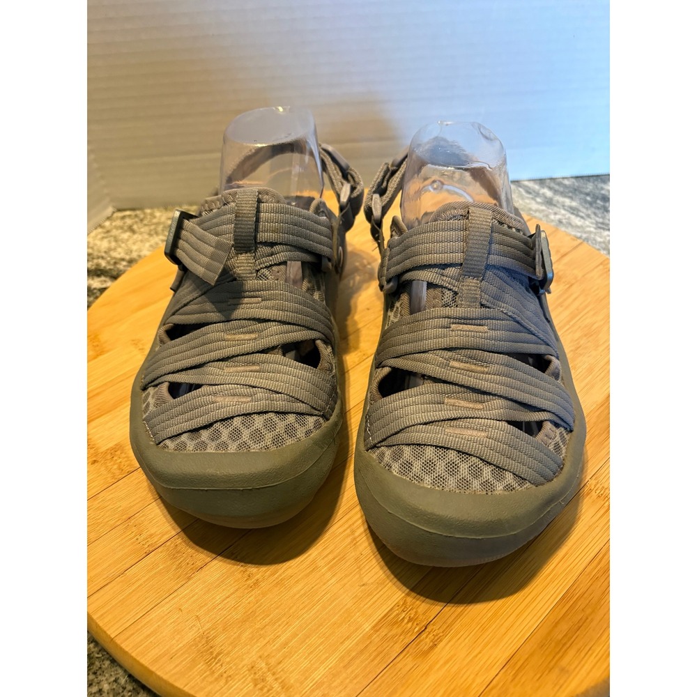 Oboz Campster Gray Mesh Webbing Strap Outdoor Hiking Sandals Womens‎ 6